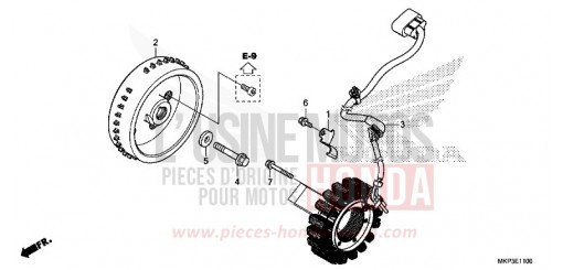 GENERATRICE CBR500RAN de 2022